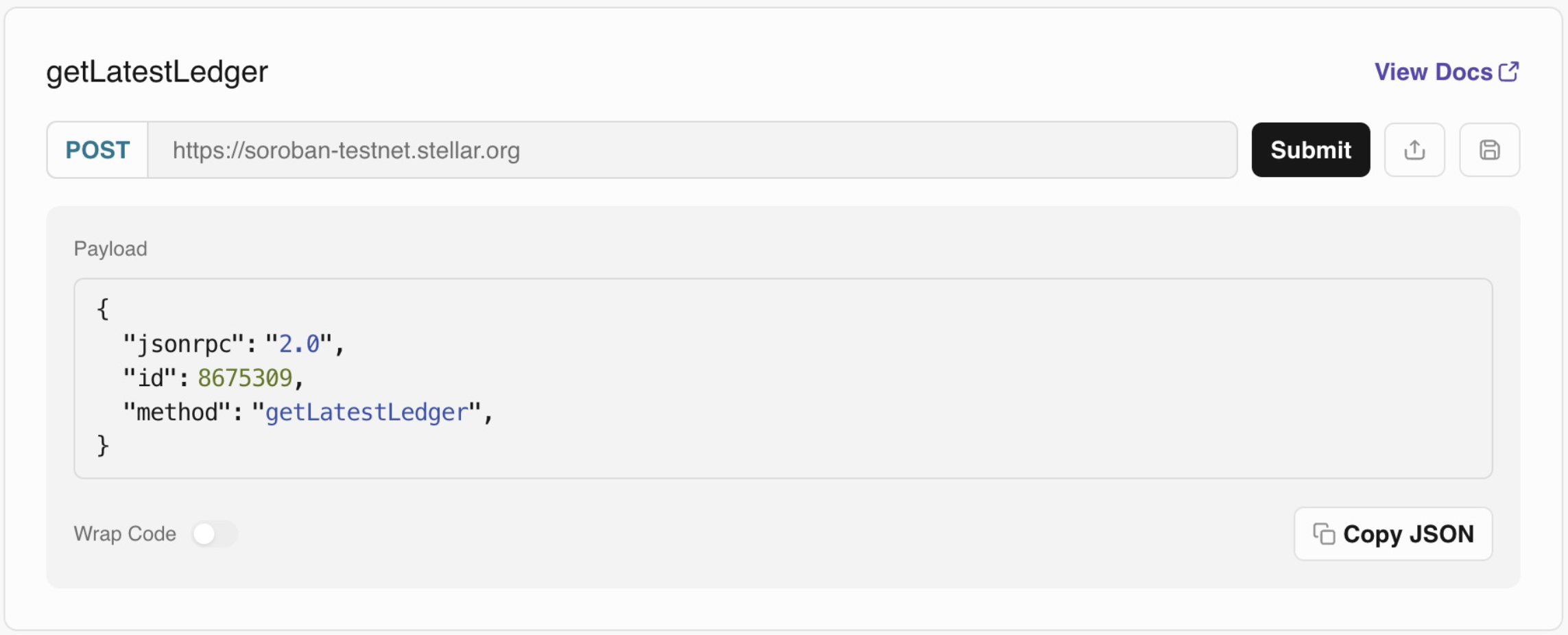 Lab: getLatestLedger